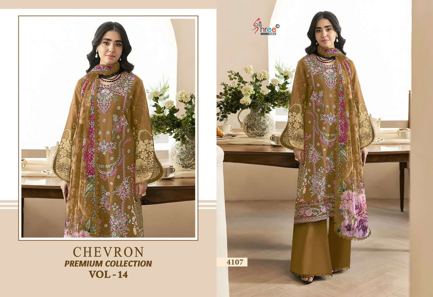 Shree Fab Chevron Premium Collection Vol-14