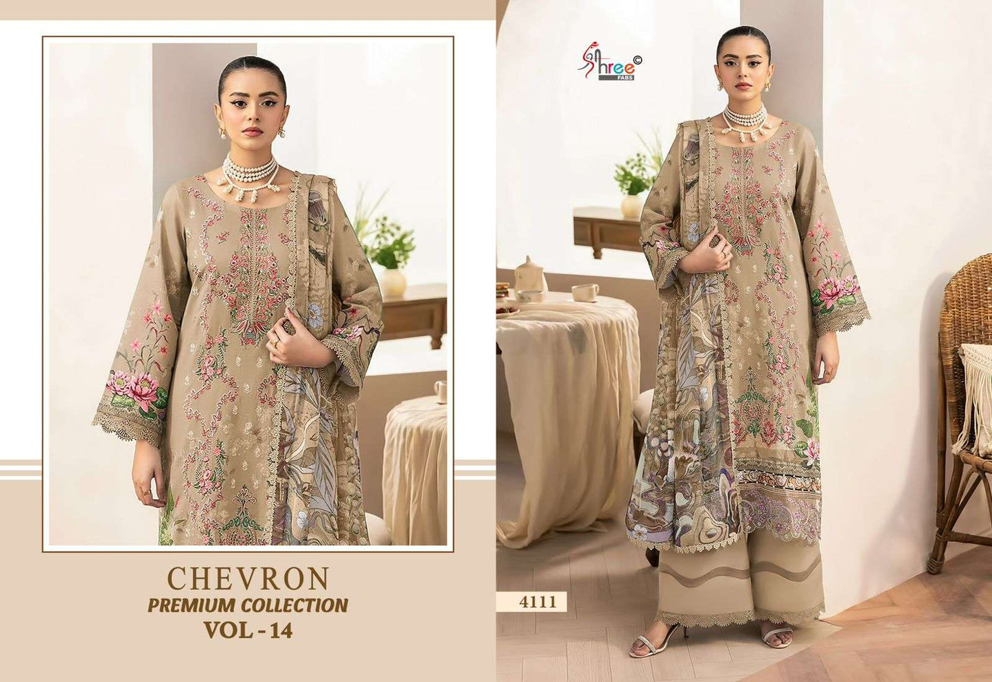 Shree Fab Chevron Premium Collection Vol-14