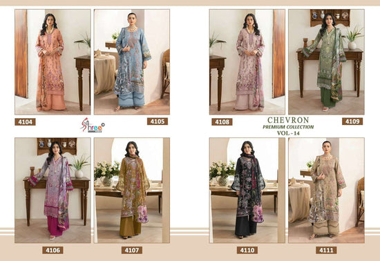 Shree Fab Chevron Premium Collection Vol-14