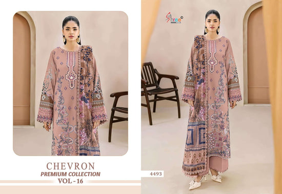 Shree Fab Chevron Premium Collection Vol-16 Cotton Pakistani Suit - Amrah Wholesale