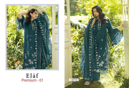 SHREE FAB ELAF PREMIUM VOL-1 Cotton Embroidery Pakistani Suit Material