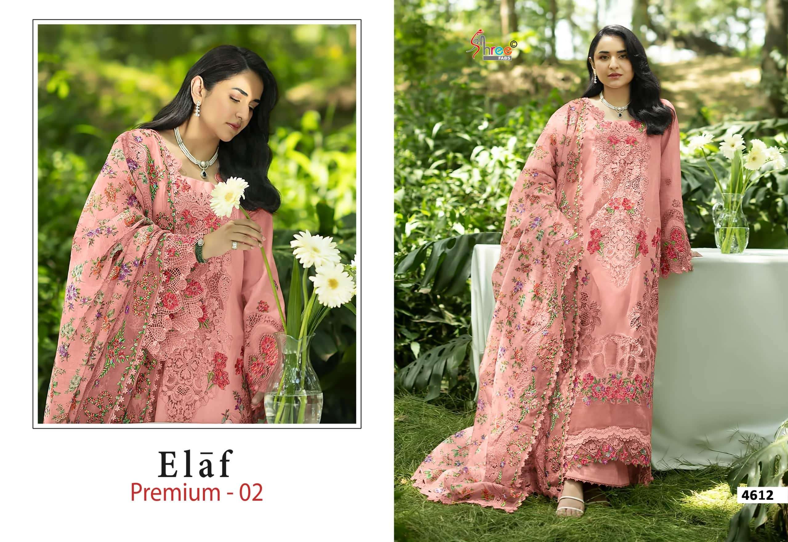 SHREE FAB ELAF PREMIUM VOL-2 Cotton Pakistani Suit