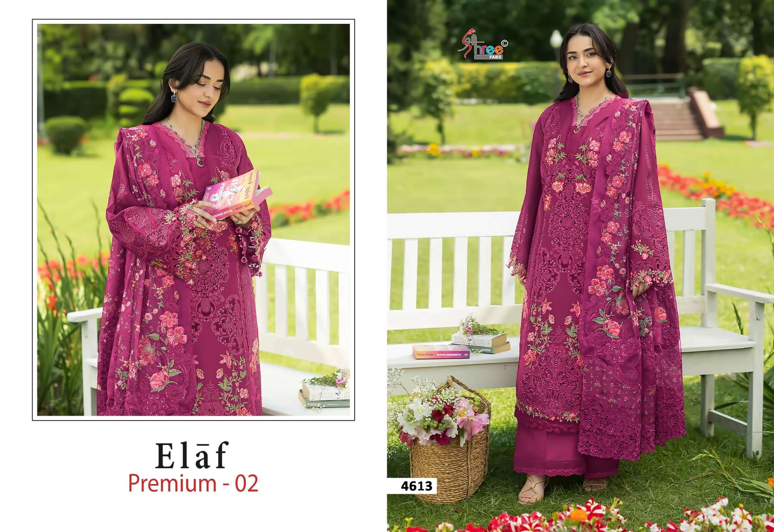 SHREE FAB ELAF PREMIUM VOL-2 Cotton Pakistani Suit