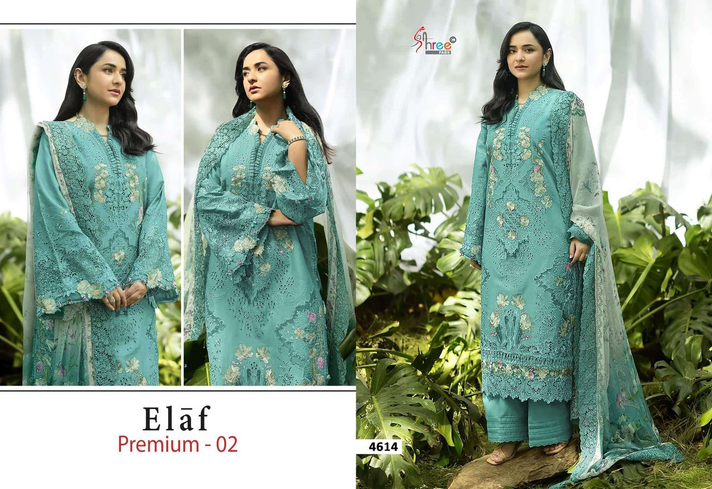 SHREE FAB ELAF PREMIUM VOL-2 Cotton Pakistani Suit