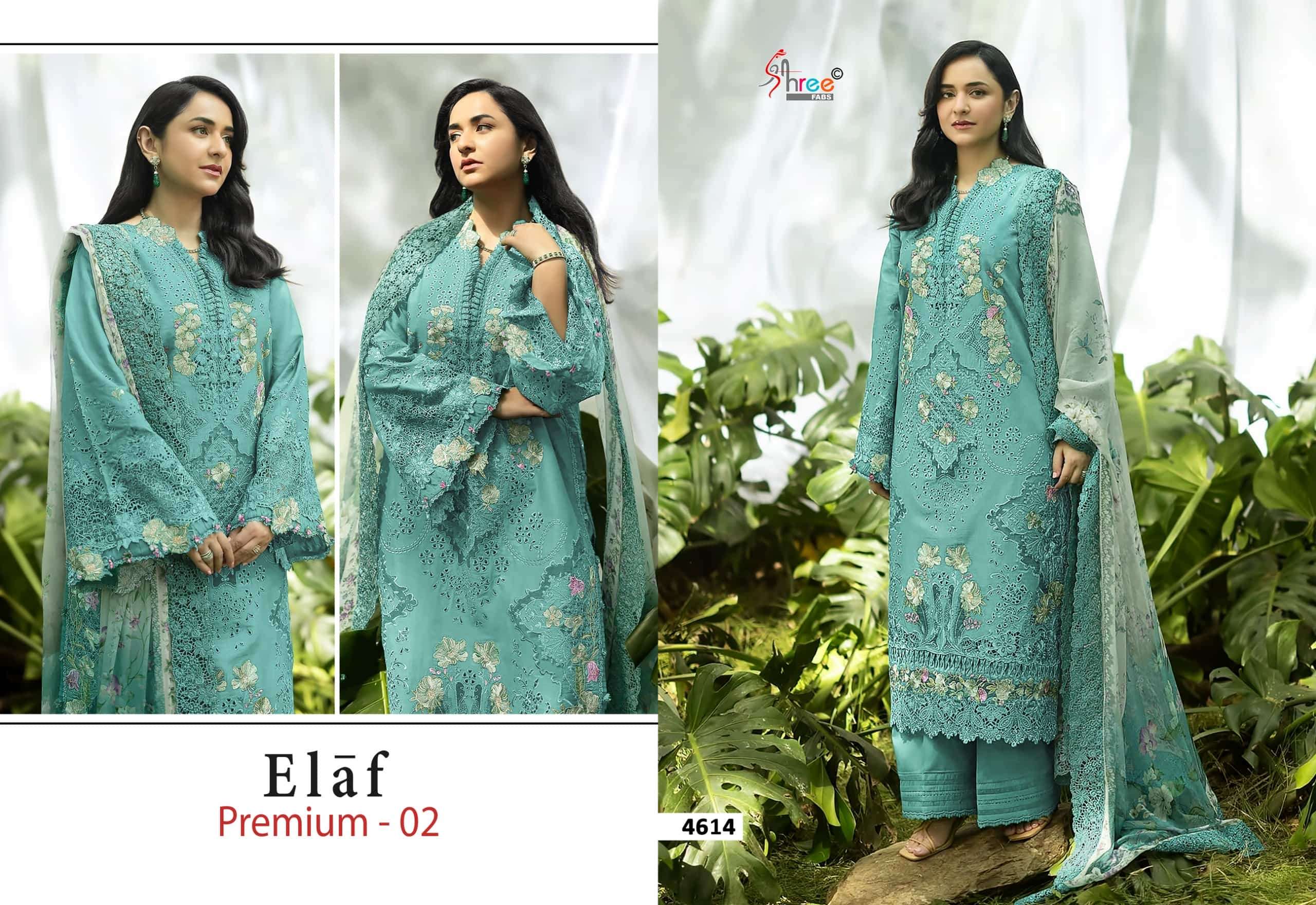 SHREE FAB ELAF PREMIUM VOL-2 Cotton Pakistani Suit