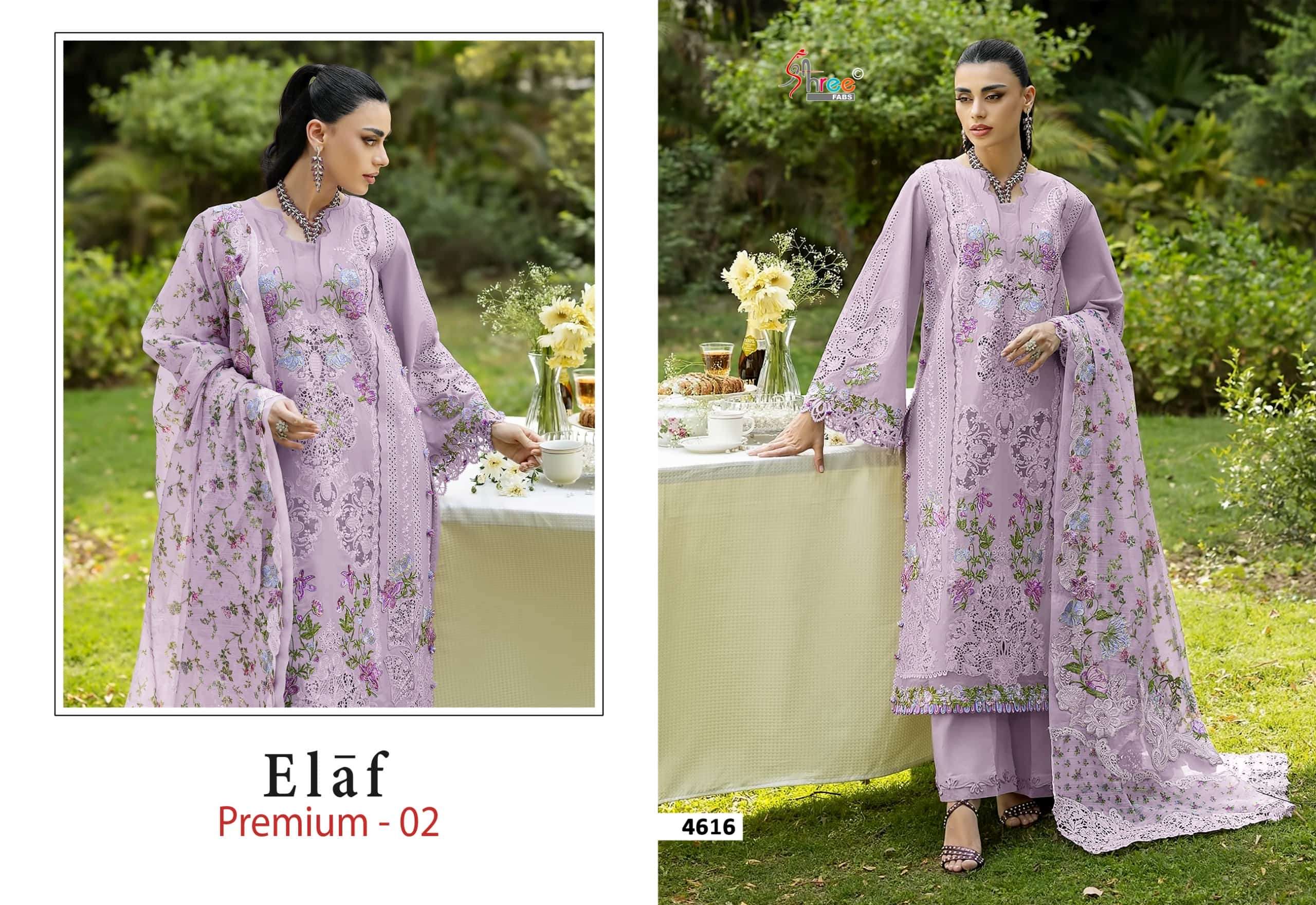 SHREE FAB ELAF PREMIUM VOL-2 Cotton Pakistani Suit