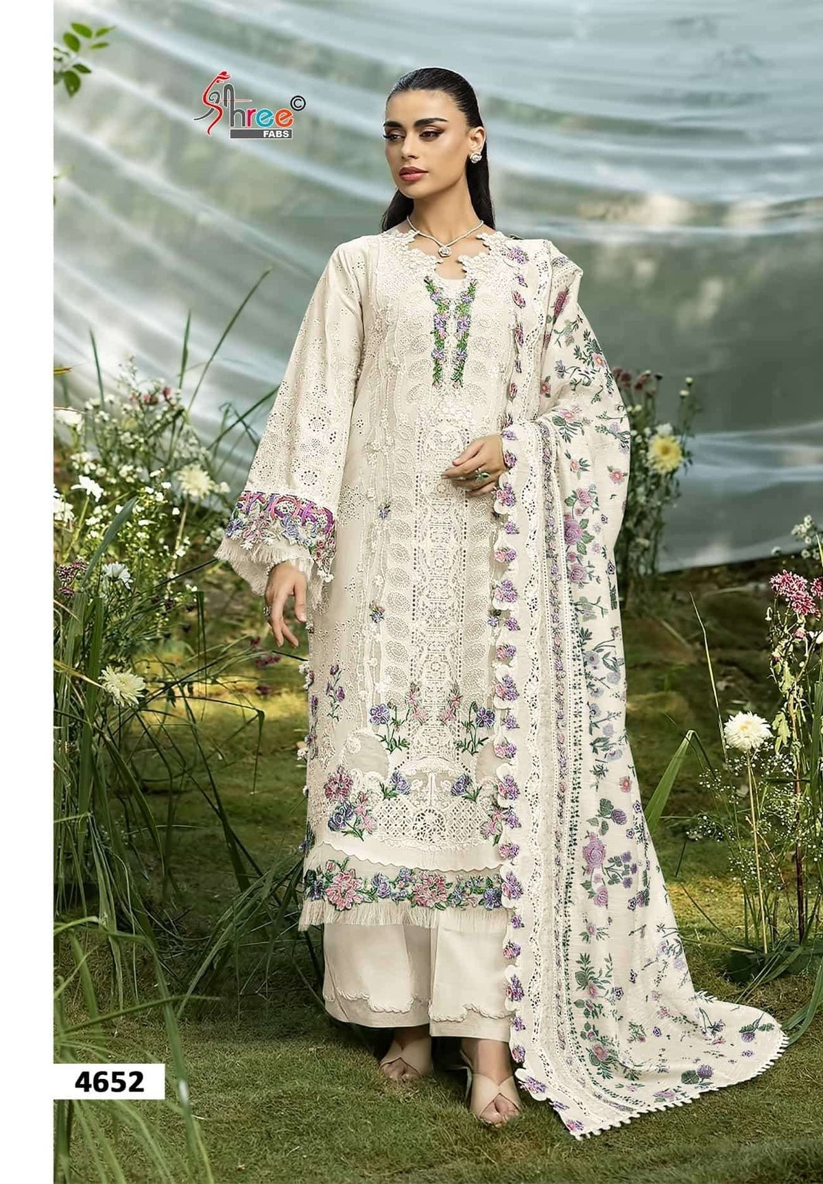 SHREE FAB ELAF PREMIUM VOL-3 Cotton Embroidered Pakistani Salwar Suit