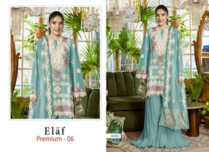 SHREE FAB ELAF PREMIUM VOL-6 Cotton Embroidered Pakistani Suit