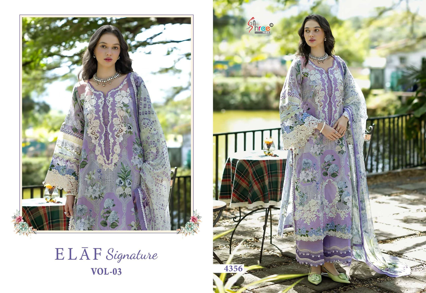 SHREE FAB ELAF SIGNATURE VOL - 03 Cotton Pakistani Suit - Amrah Wholesale