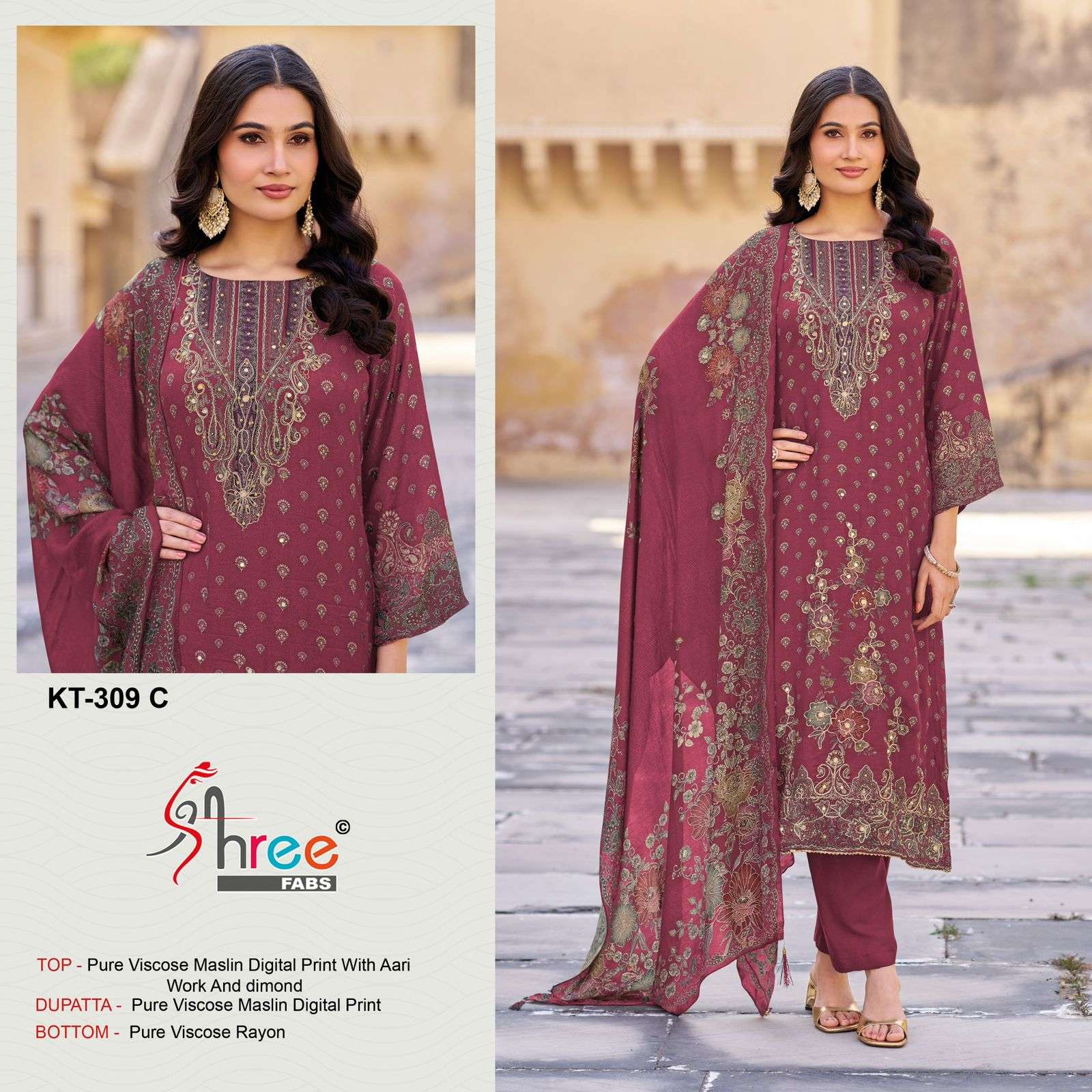 Shree Fab Kt-309 A To D