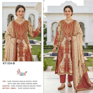 Shree Fab Kt - 334 - Amrah Wholesale