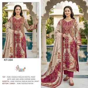 Shree Fab Kt - 334 - Amrah Wholesale