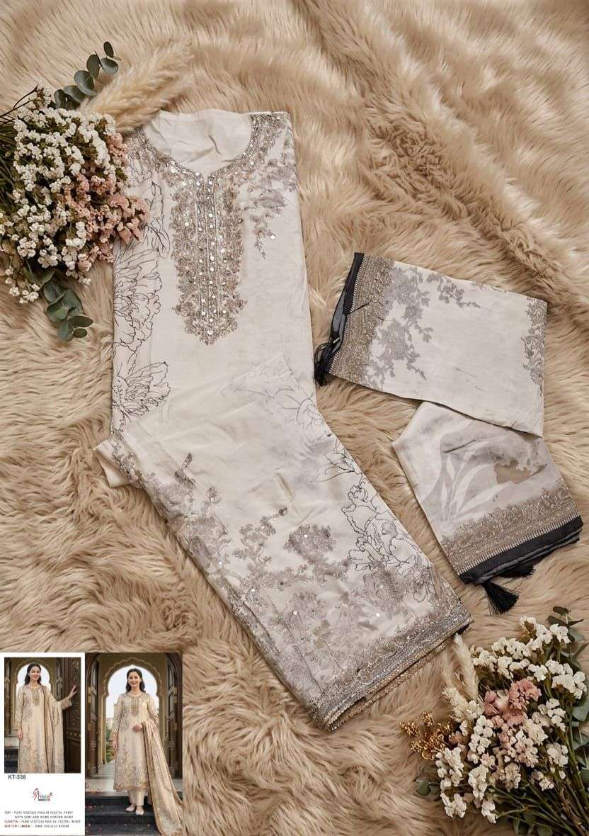 Shree Fab KT - 338 Pakistani Suit Wholesale Catalogue - Amrah Wholesale