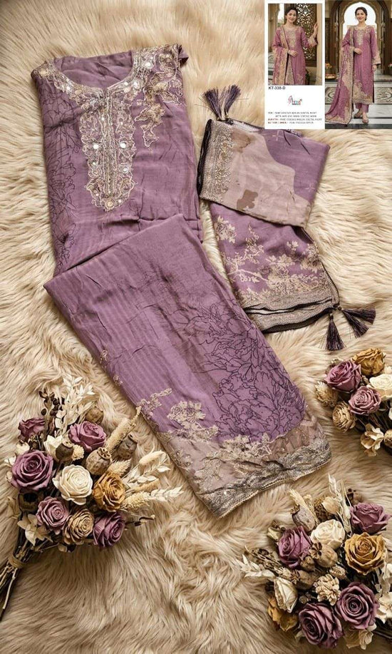 Shree Fab KT - 338 Pakistani Suit Wholesale Catalogue - Amrah Wholesale