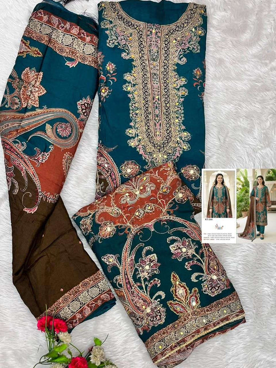 Shree Fab KT-344 Pakistani Suit Wholesale Catalogue