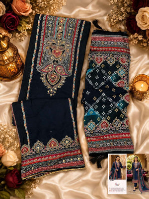Shree Fab KT-363 Viscose Muslin Embroidered Pakistani Suit - Amrah Wholesale