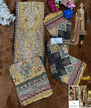 SHREE FAB KT - 364 Viscose Muslin Pakistani Suit - Amrah Wholesale