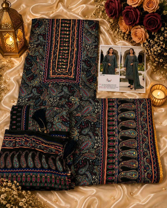 SHREE FAB KT-381 Viscose Muslin Pakistani Suit
