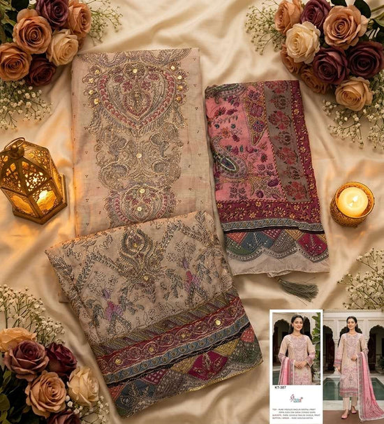 SHREE FAB KT-387 Viscose Muslin Pakistani Suit