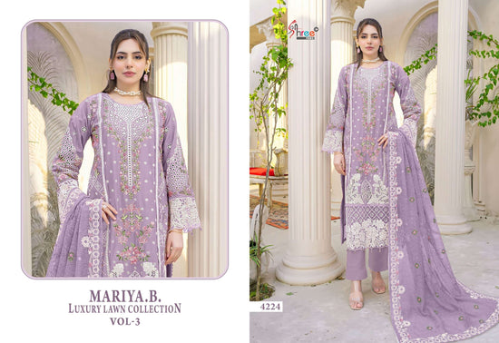 Shree Fab Mariab Luxury Lawn Vol - 03 - Amrah Wholesale