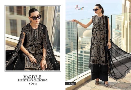 SHREE FAB MARIAB LUXURY LAWN VOL - 05 Cotton Pakistani Suit - Amrah Wholesale