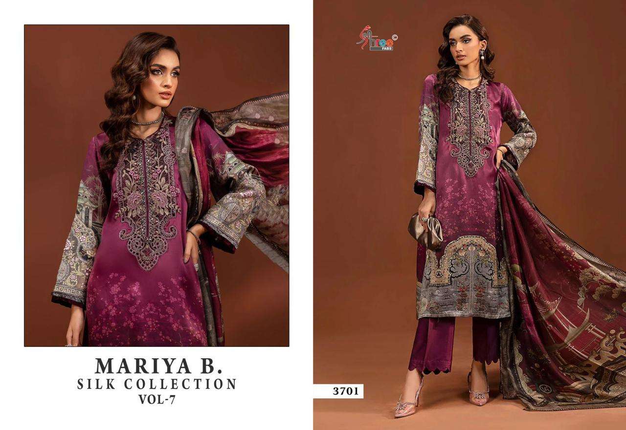 Shree Fab Mariyab Silk Collection Vol-07