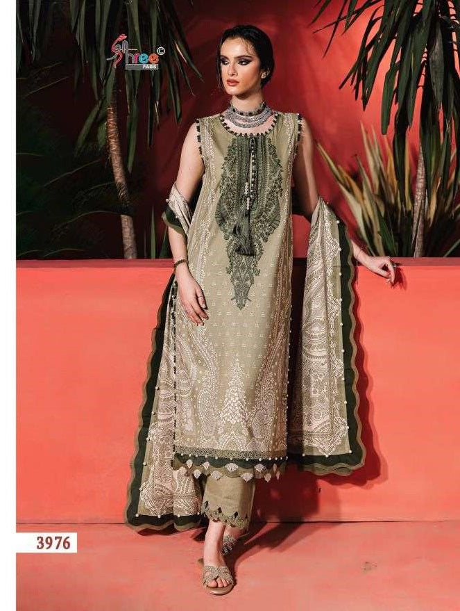 Shree Fab Needle Wonder Lawn Vol-02