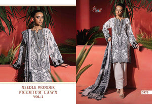 Shree Fab Needle Wonder Lawn Vol-02