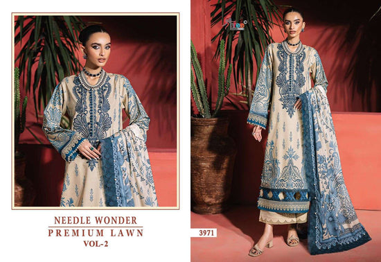 Shree Fab Needle Wonder Lawn Vol-02