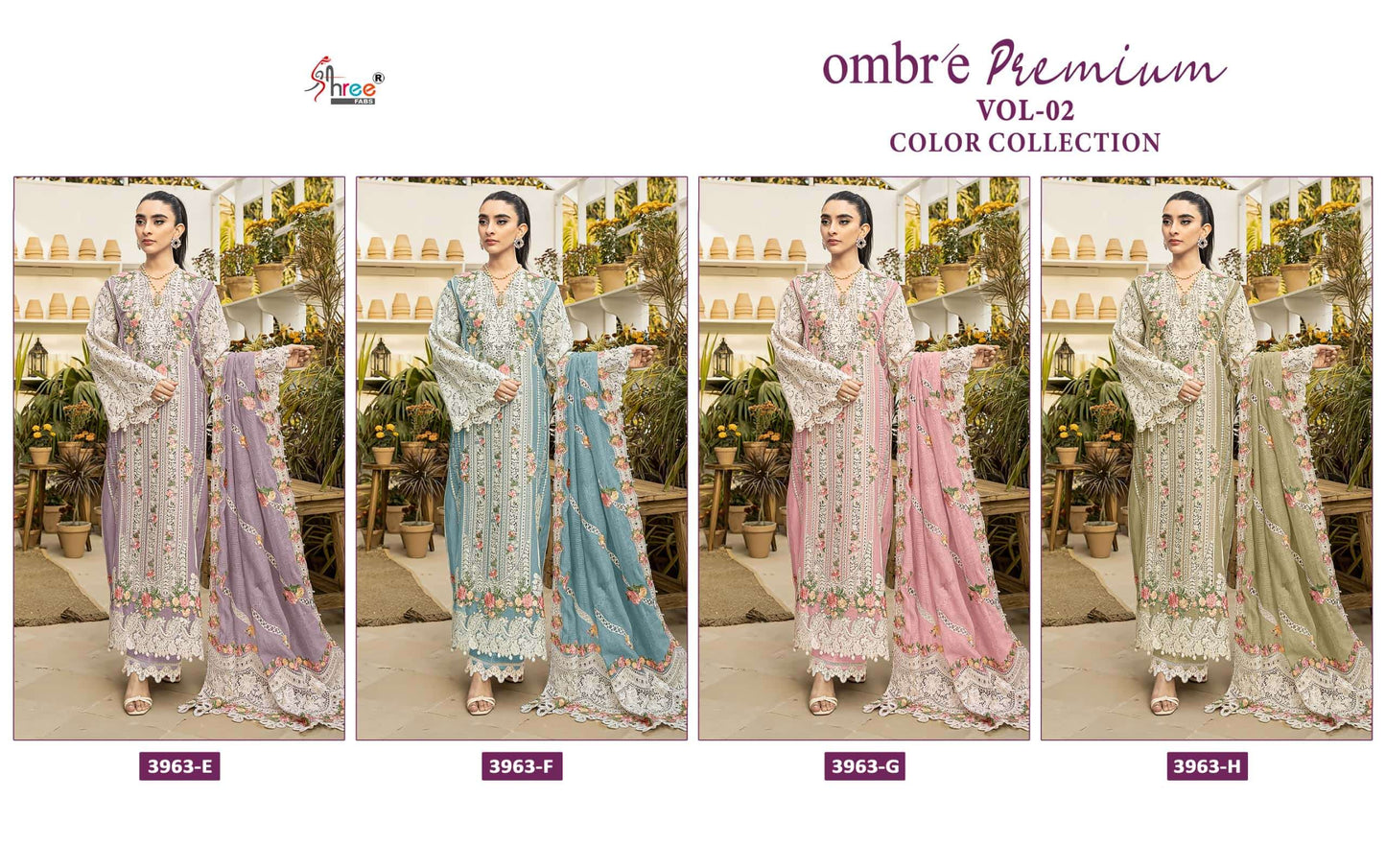 Shree Fab Ombre 3963