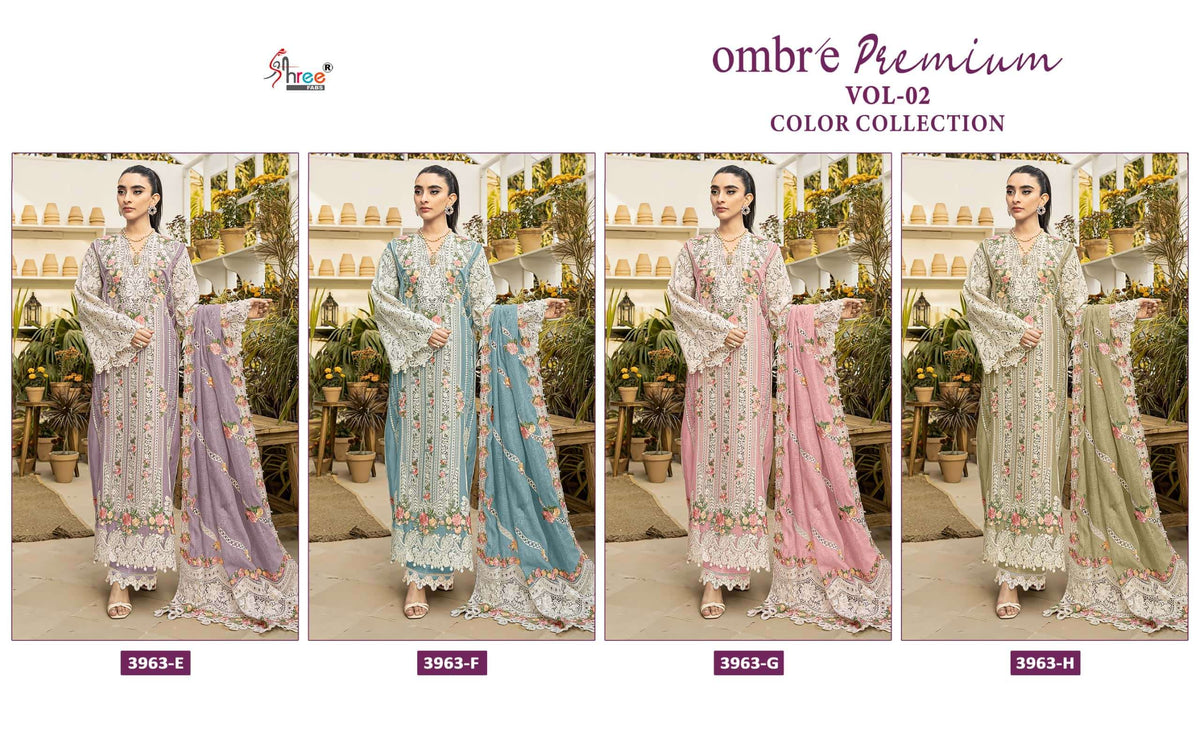 Shree Fab Ombre 3963