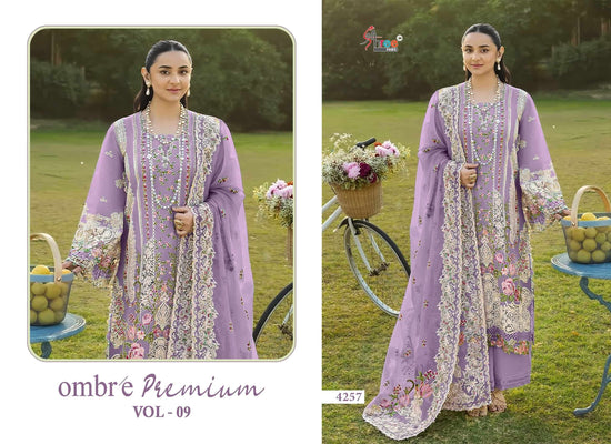 Shree Fab Ombre Premium Vol - 9 Pakistani Suit Wholesale Catalogue - Amrah Wholesale