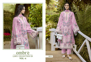 Shree Fab Ombre Lawn Collection Vol-06