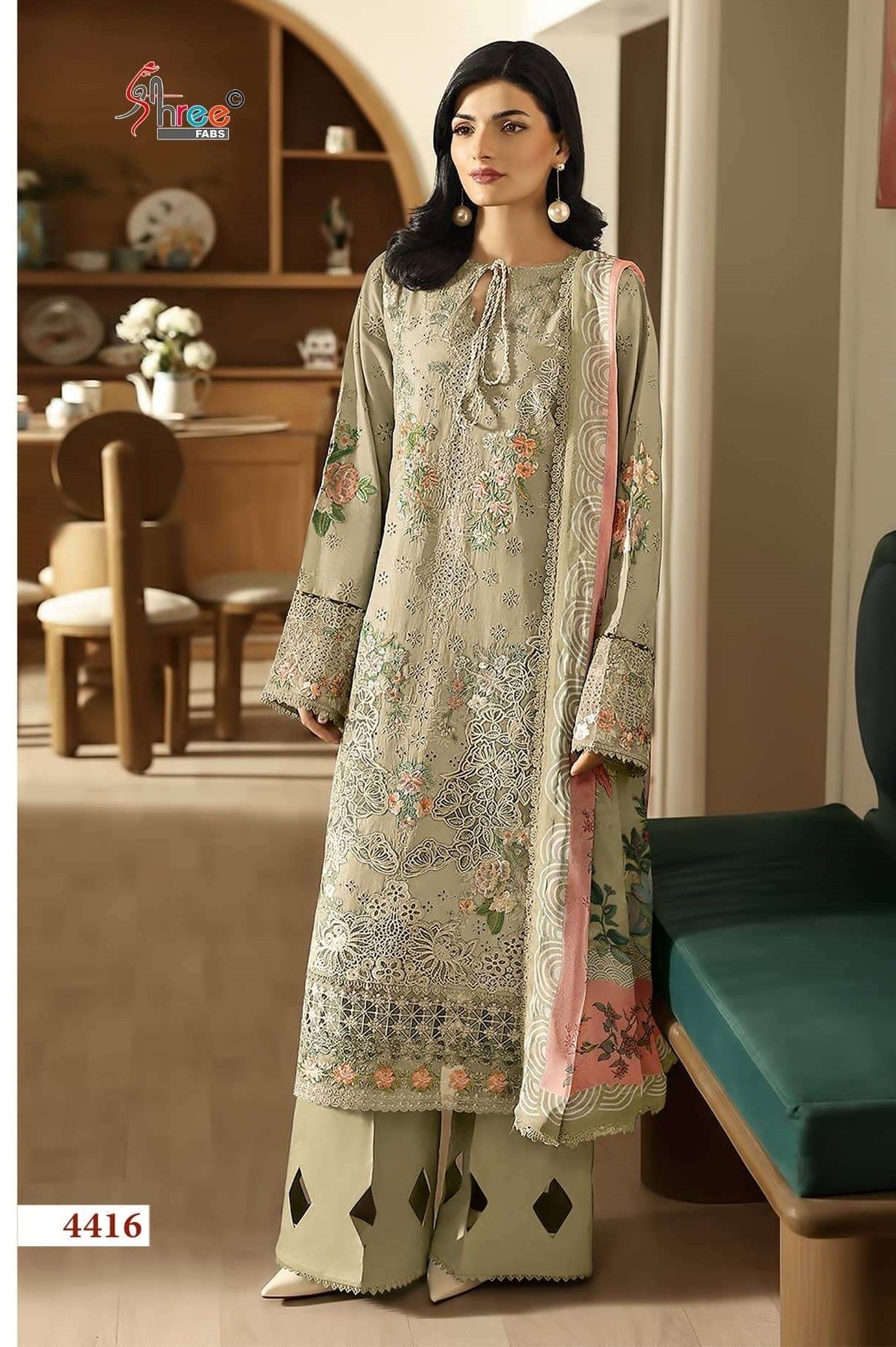 Shree Fab Ombre Lawn Collection Vol-26 Cotton Pakistani Suit - Amrah Wholesale
