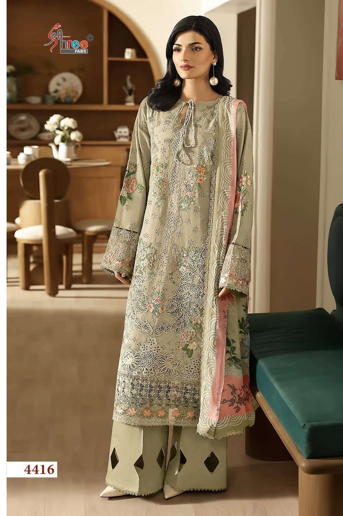 Shree Fab Ombre Lawn Collection Vol-26 Cotton Pakistani Suit - Amrah Wholesale
