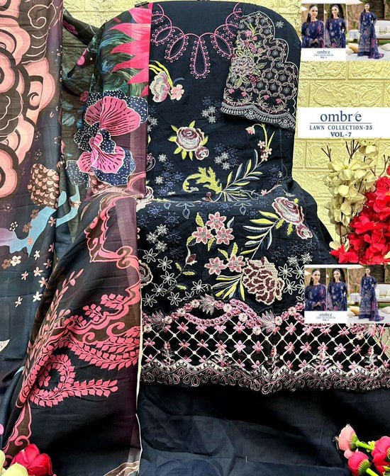 Shree Fab Ombre Lawn Collection Vol-07