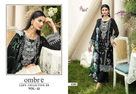 SHREE FAB OMBRE LAWN COLLECTION VOL - 22 Pakistani Suit - Amrah Wholesale
