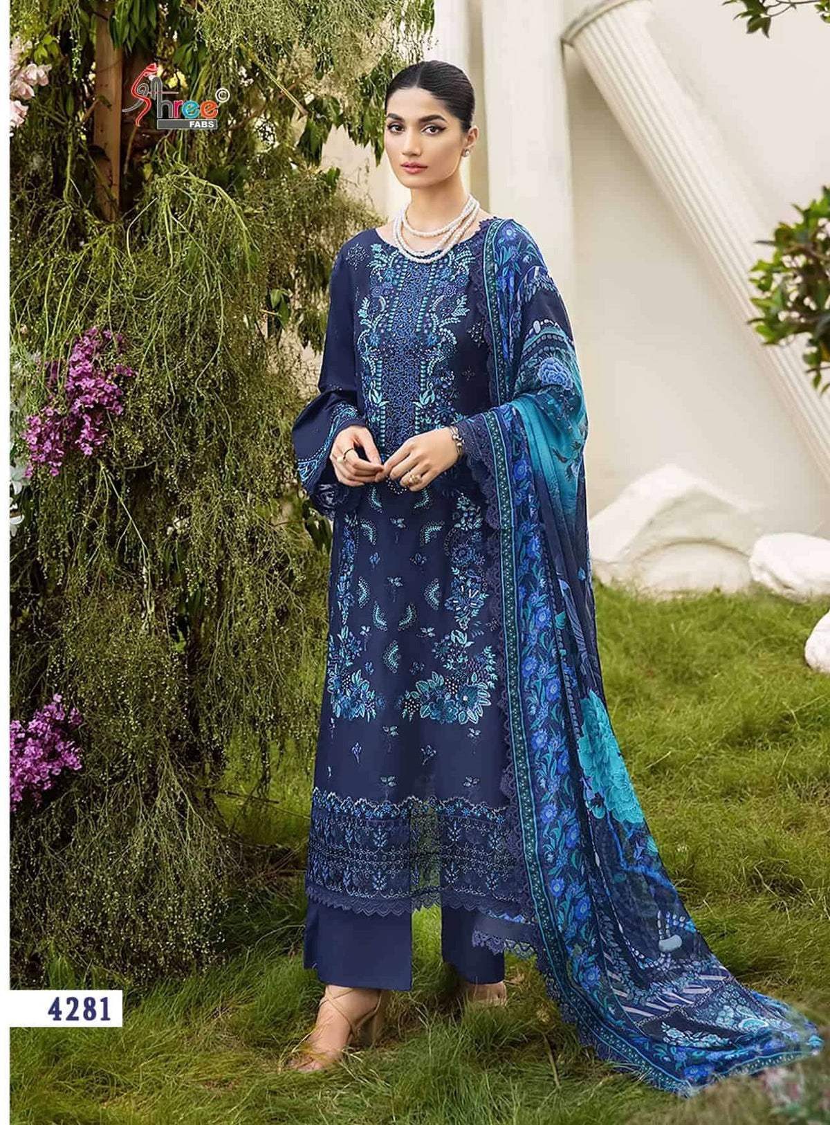 SHREE FAB OMBRE LAWN COLLECTION VOL - 22 Pakistani Suit - Amrah Wholesale