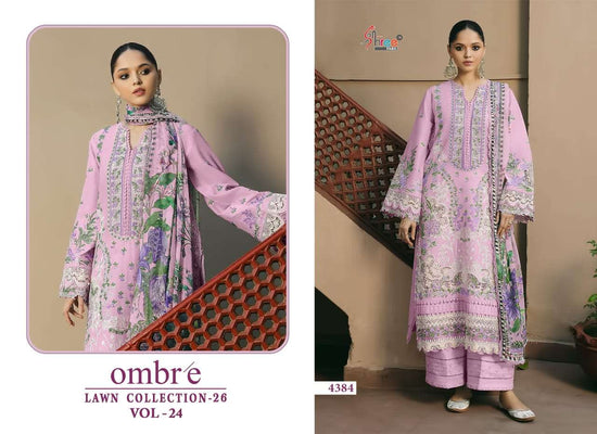 SHREE FAB OMBRE LAWN COLLECTION VOL-24 Cotton Printed Pakistani Suit