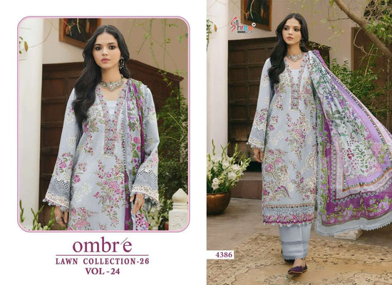 SHREE FAB OMBRE LAWN COLLECTION VOL-24 Cotton Printed Pakistani Suit