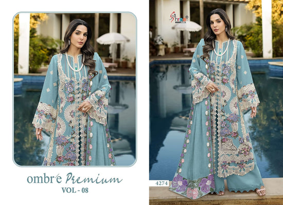 SHREE FAB OMBRE PREMIUM VOL - 08 Cotton Pakistani Suit - Amrah Wholesale