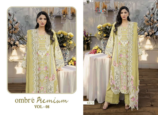 SHREE FAB OMBRE PREMIUM VOL - 08 Cotton Pakistani Suit - Amrah Wholesale