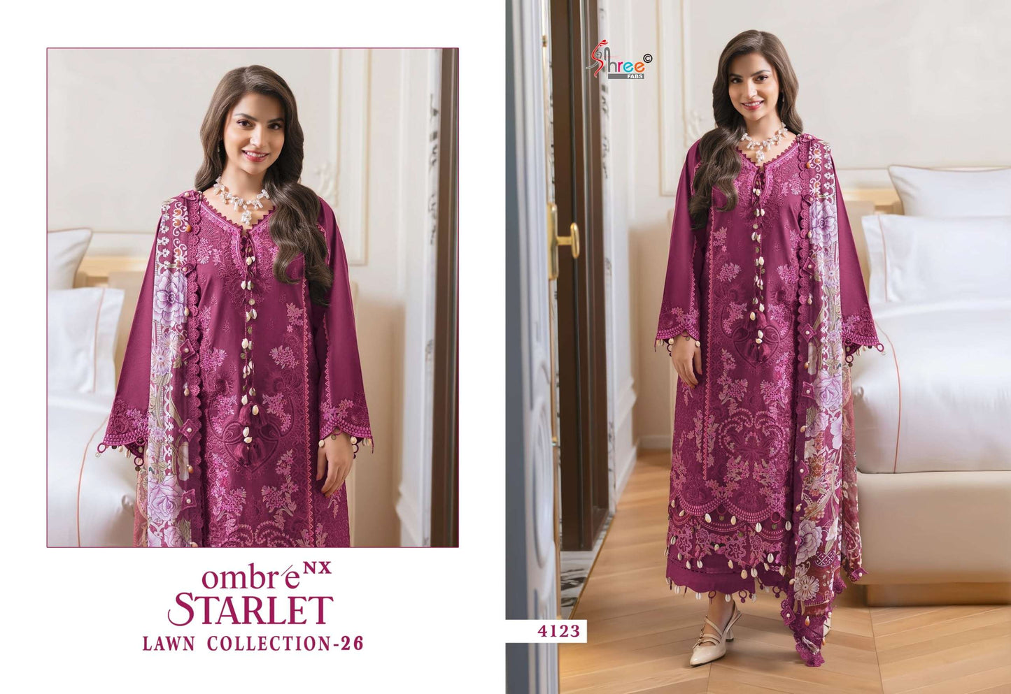 Shree Fab Ombre Starlet-26 Vol-01