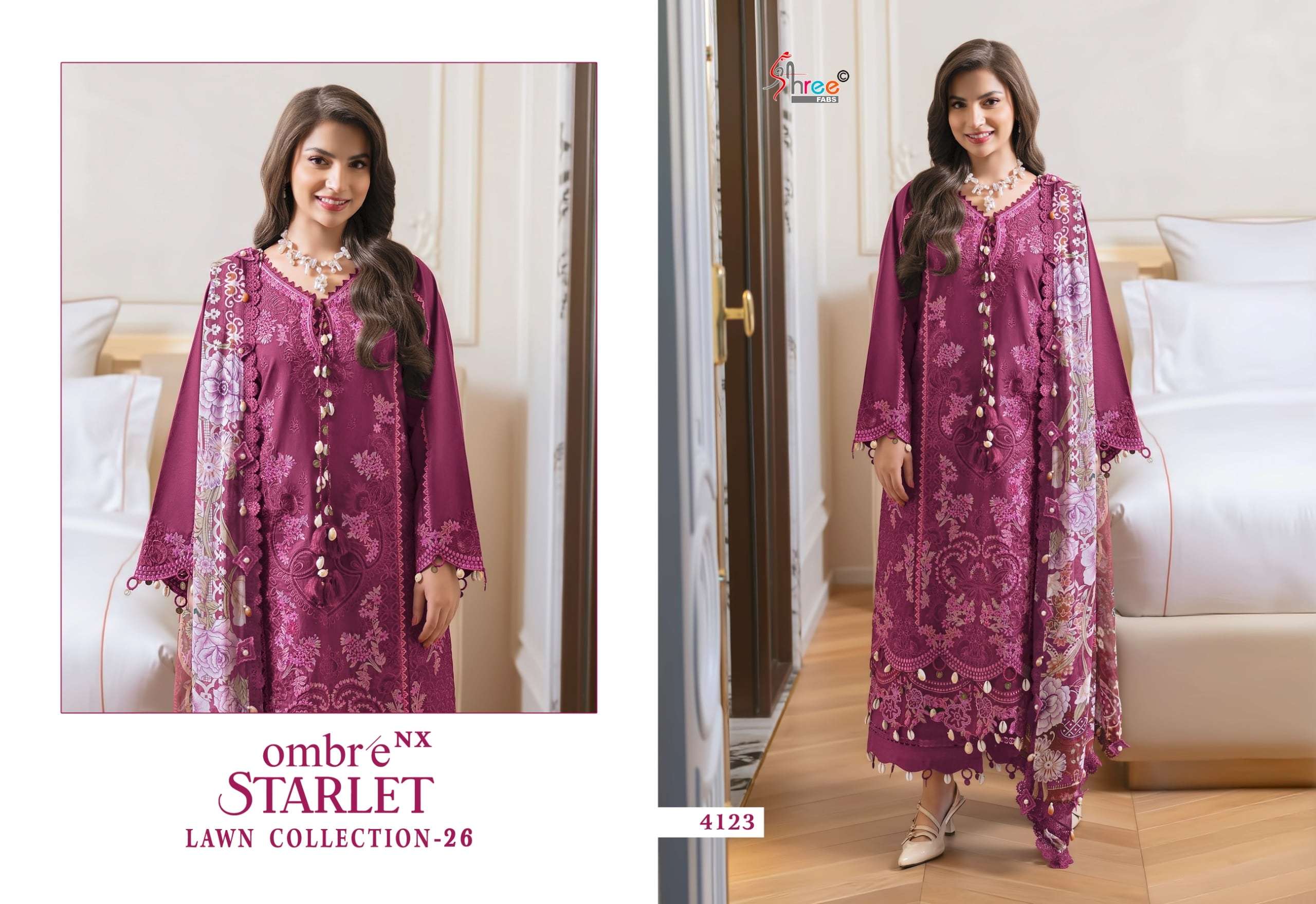 Shree Fab Ombre Starlet-26 Vol-01