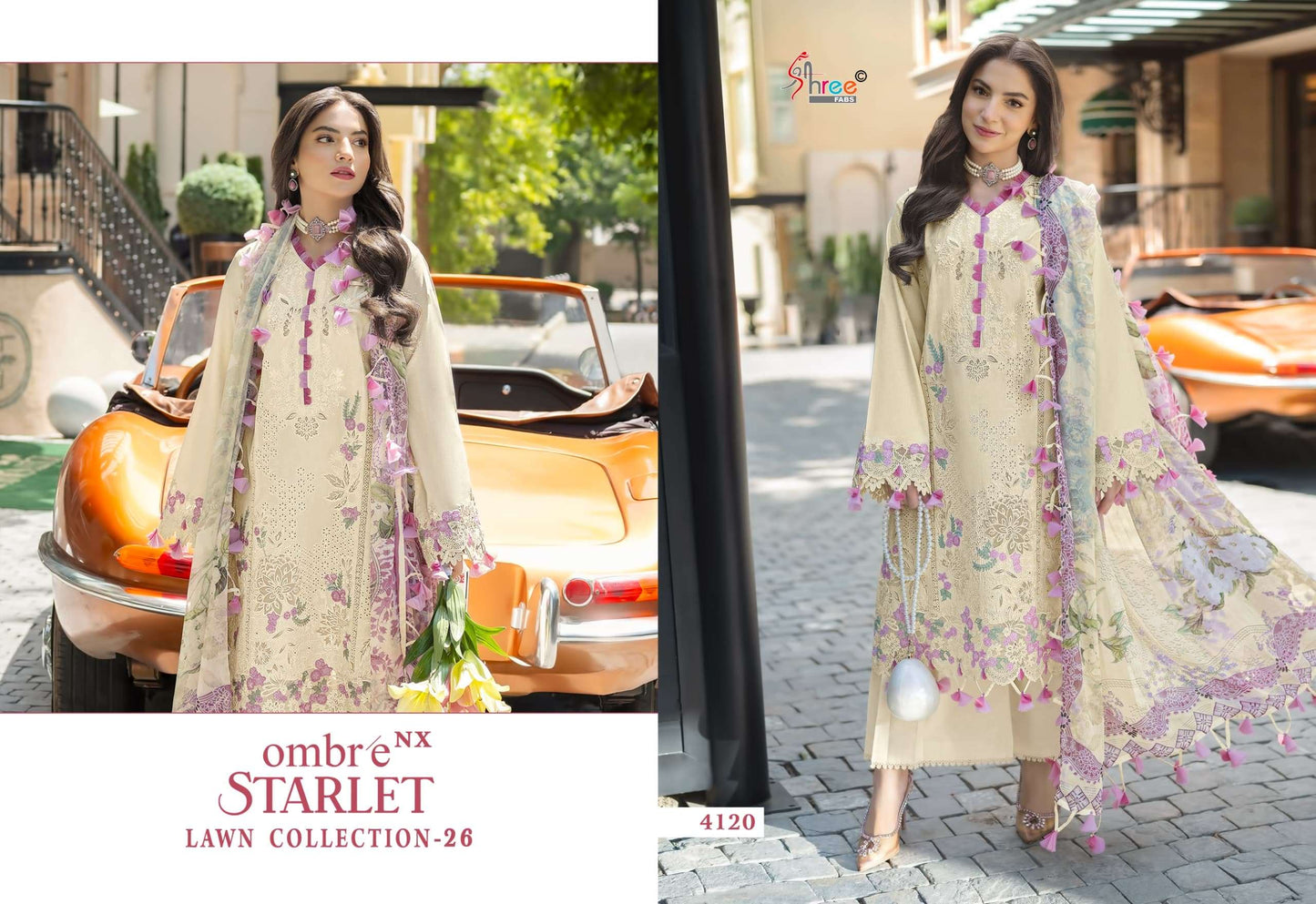 Shree Fab Ombre Starlet-26 Vol-01
