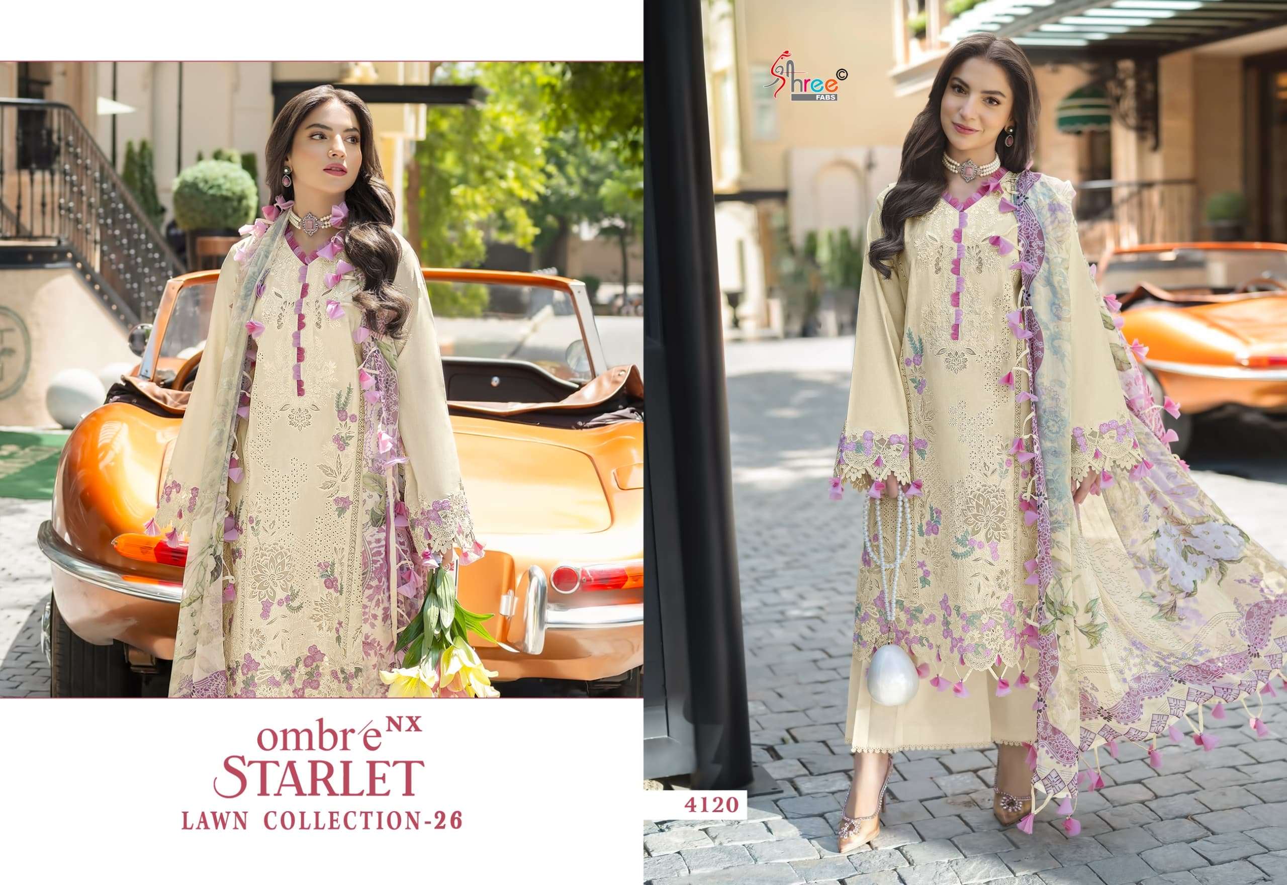 Shree Fab Ombre Starlet-26 Vol-01