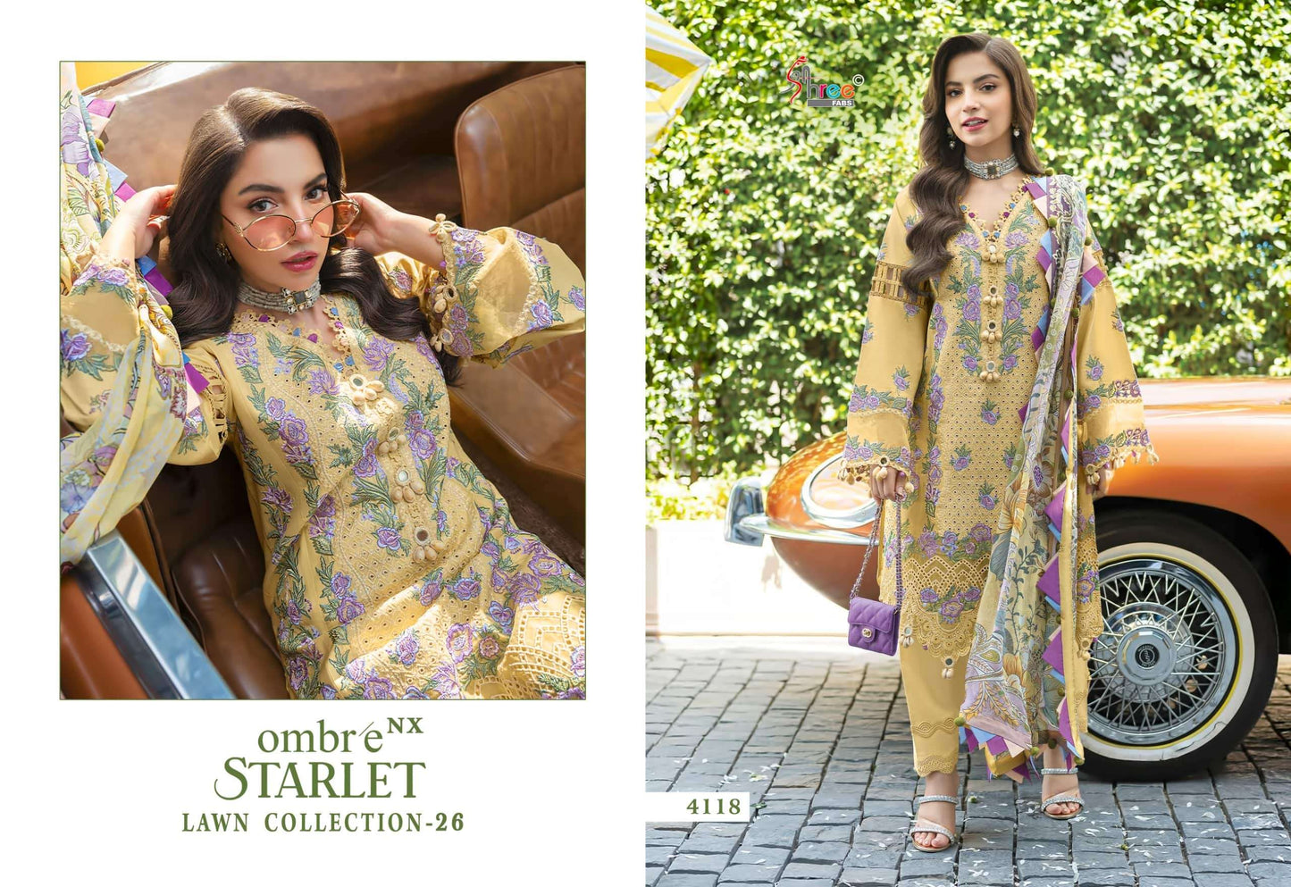Shree Fab Ombre Starlet-26 Vol-01