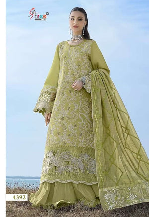 SHREE FAB Rangrasiya Lawn Collection Vol-5 Cotton Dress Material