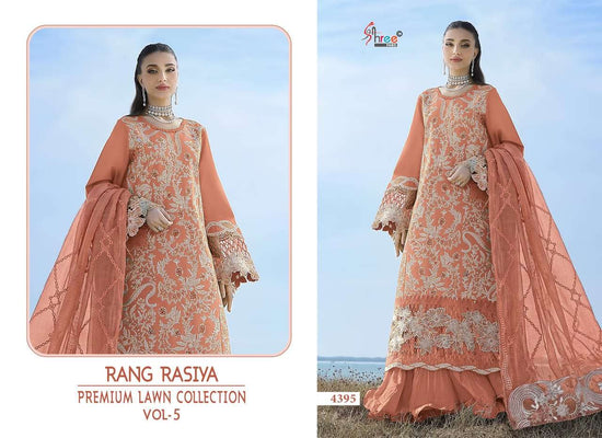 SHREE FAB Rangrasiya Lawn Collection Vol-5 Cotton Dress Material