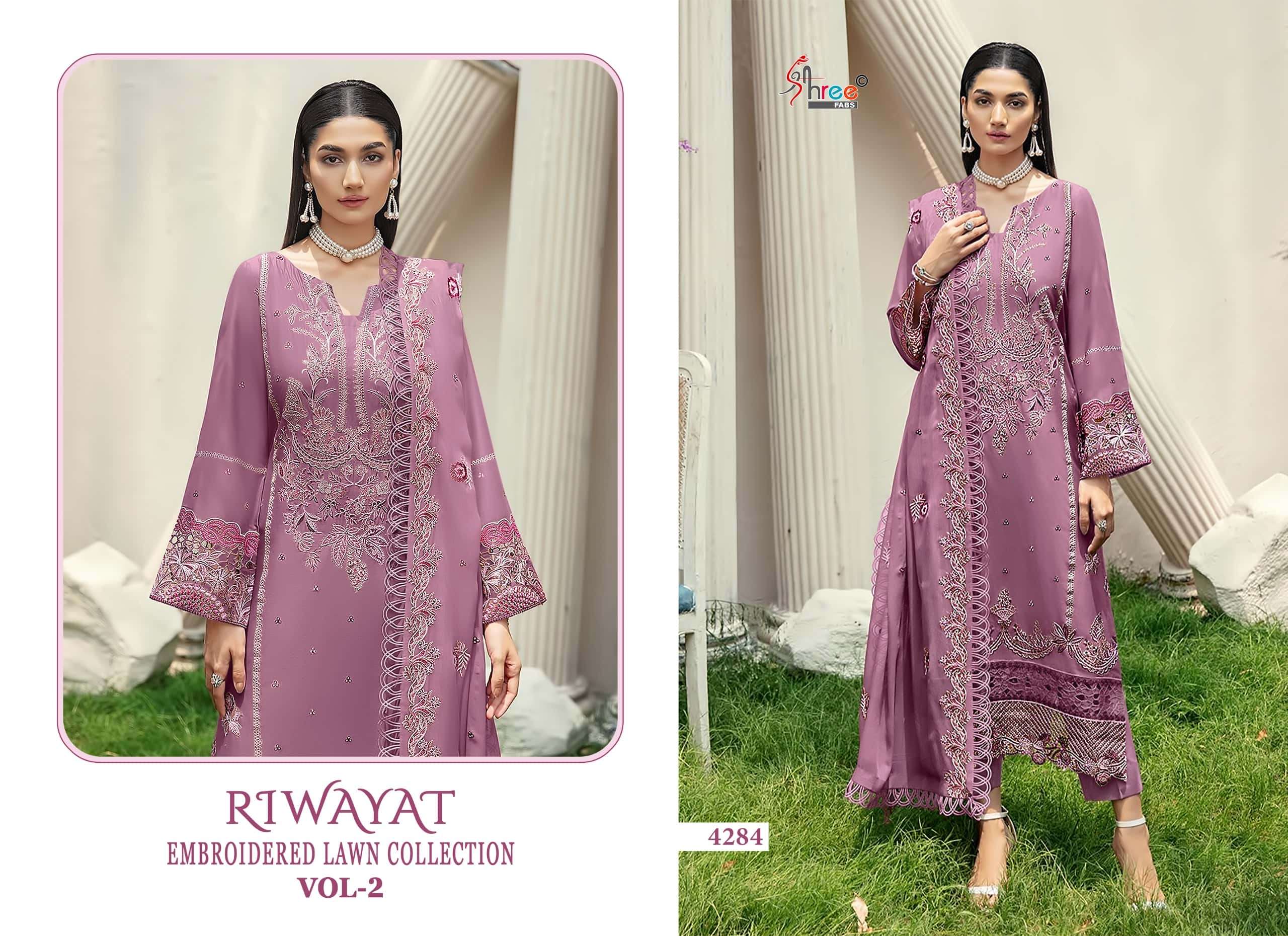 Shree Fab Riwayat Vol 02 Pakistani Suit - Amrah Wholesale